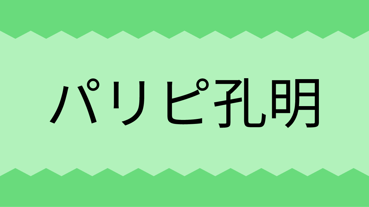 パリピ孔明